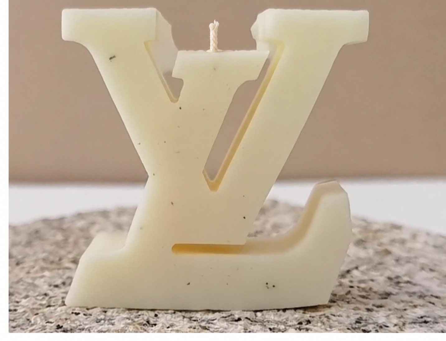 Cream Letter Sculpture